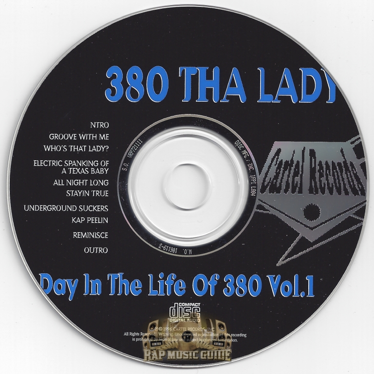 380 Dat Lady - A Day In The Life Of 380 Vol.1: CD | Rap Music Guide